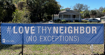 Love Thy Neighbor banner